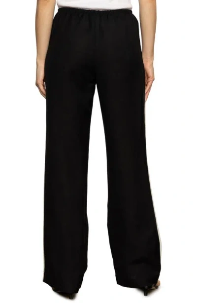 Sanctuary Casual Linen Blend Track Pants