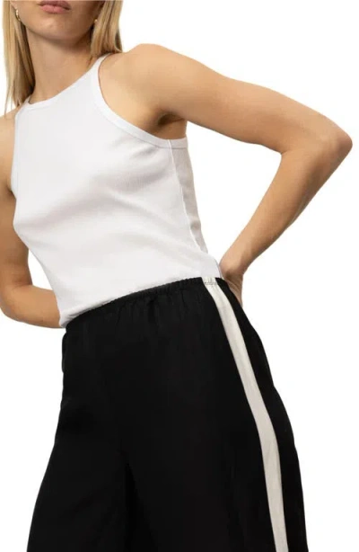 Sanctuary Casual Linen Blend Track Pants