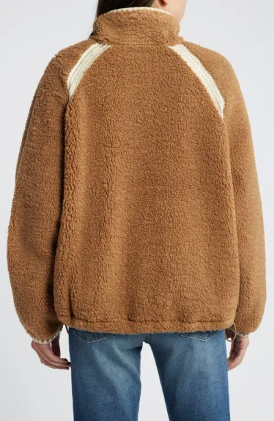 Ugg(r) Nikia Open Stitch Detail Uggfluff Fleece Jacket