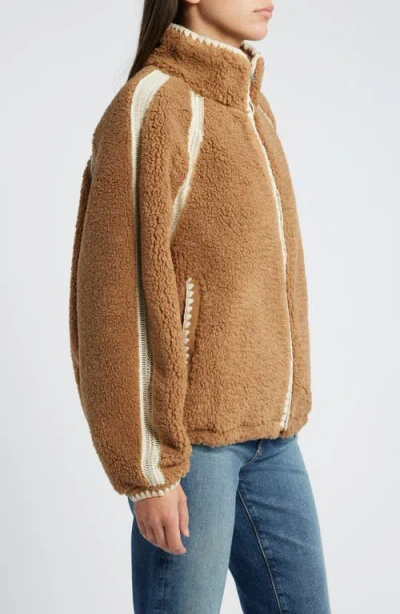 Ugg(r) Nikia Open Stitch Detail Uggfluff Fleece Jacket