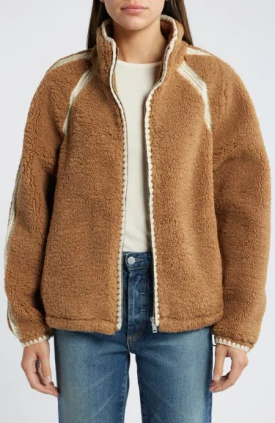 Ugg(r) Nikia Open Stitch Detail Uggfluff Fleece Jacket