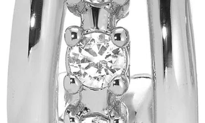 Ettika Mini Gleam Cubic Zirconia Hoop Earrings