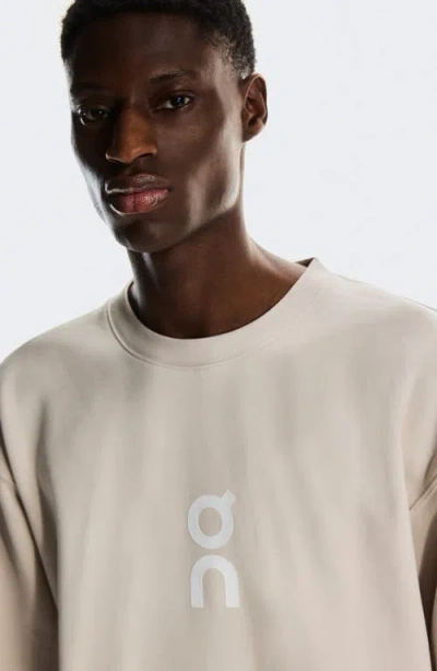 On Club Crewneck Cott Blend Sweatshirt