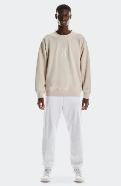 On Club Crewneck Cott Blend Sweatshirt
