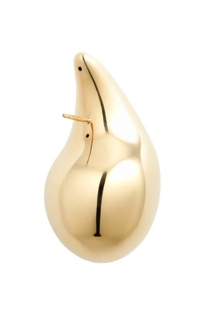 Bottega Veneta Sterling Silver Teardrop Earrings