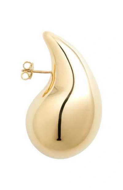 Bottega Veneta Sterling Silver Teardrop Earrings