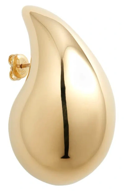 Bottega Veneta Sterling Silver Teardrop Earrings