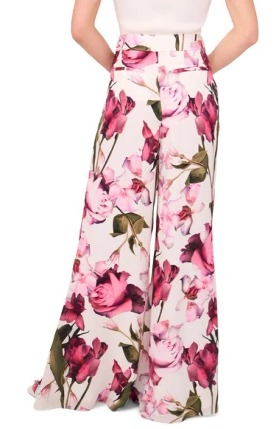 Ted Baker Floral Satin Flowy Pants