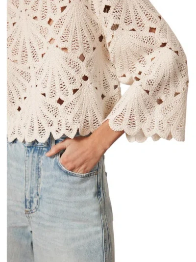 Mint Velvet Crochet Knited Top