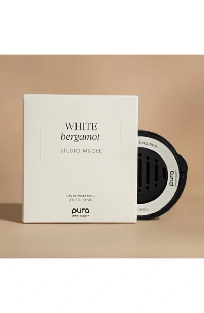 Pura X Studio Mcgee White Bergamot Car Fragrance Refill Duo