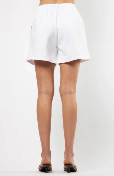 Viens Avec Moi The Lakeside Set Cotton Graphic Sweat Shorts