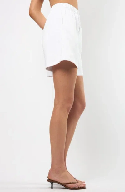 Viens Avec Moi The Lakeside Set Cotton Graphic Sweat Shorts
