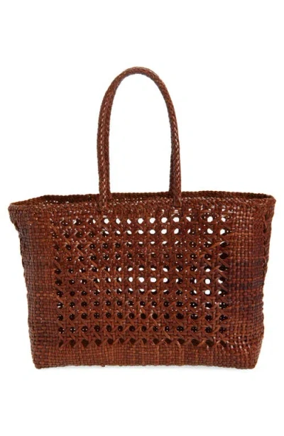 Loeffler Randall Klara Woven Leather Tote