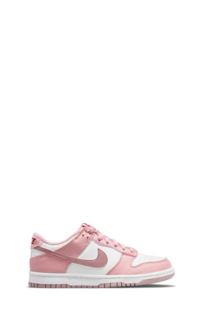 Nike Dunk Low Basketball Sneaker In Pink