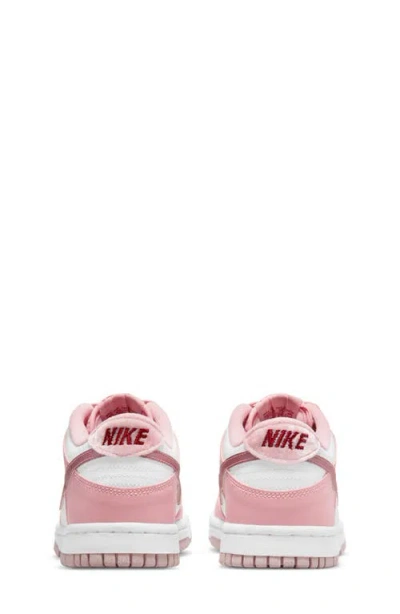 Nike Dunk Low Basketball Sneaker In Pink