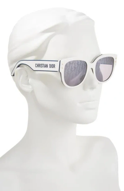 Dior Pacific B2i 54mm Butterfly Sunglasses