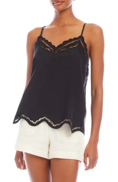 Fifteen Twenty Marian Embroidered Cotton Camisole