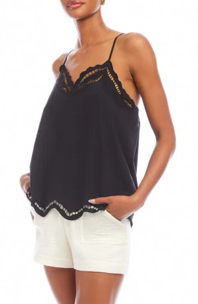Fifteen Twenty Marian Embroidered Cotton Camisole