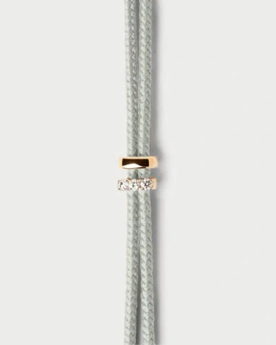 Pdpaola Amy Diamond Cord Bracelet