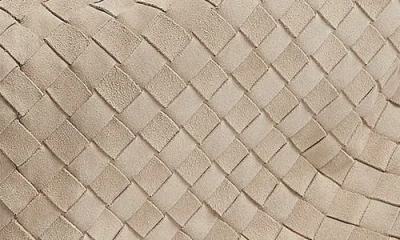 Bottega Veneta Large Hop Intrecciato Suede Hobo Bag