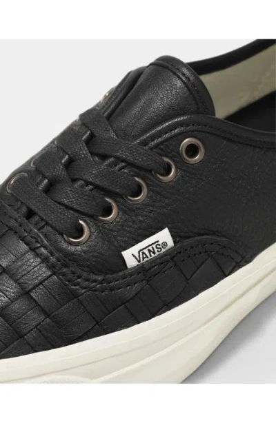 Vans Black Lx Authentic 44 Sneakers In Black