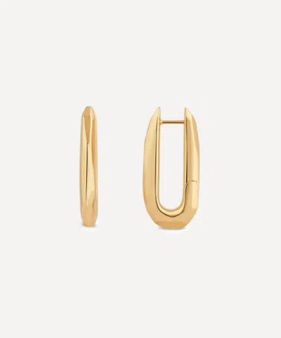 Dinny Hall 22ct Gold-plated Vermeil Silver Thalassa Click Hoop Earrings