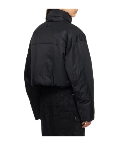 Wooyoungmi Black Cropped Down Jacket