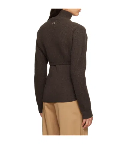 Wooyoungmi Gray Layered Turtleneck
