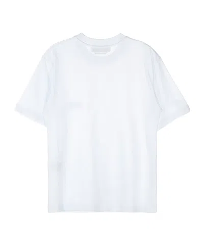 Msgm Short-sleeved T-shirt In White