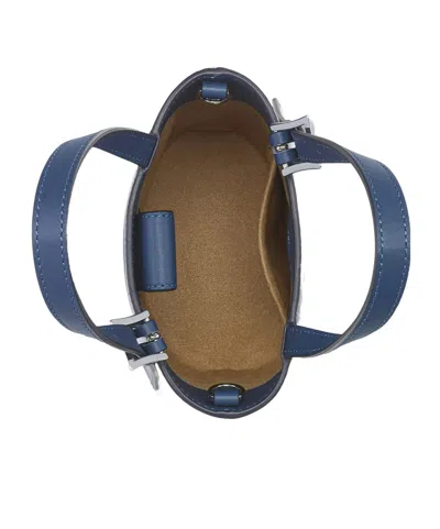 Mcm Handle Strap Shoulder Bag In Blue