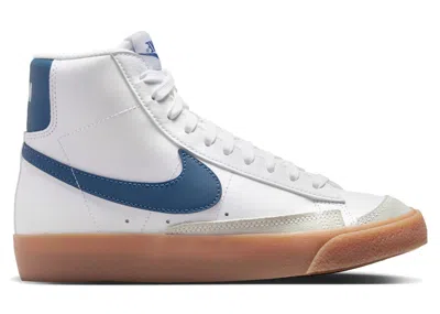 Pre-owned Nike Blazer Mid '77 Thunderstorm Sneakers In Summit In White/gum Yellow/summit White In Multi