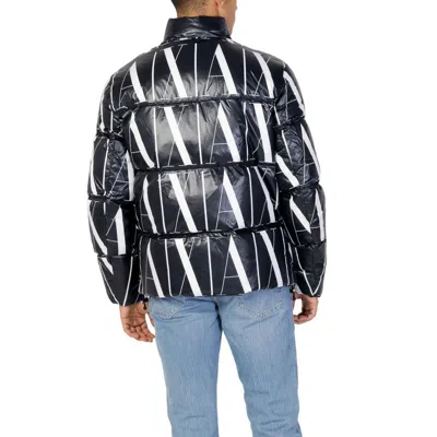 Armani Exchange Black Polyester Men's Jacket