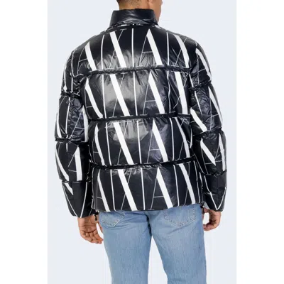 Armani Exchange Black Polyester Men's Jacket