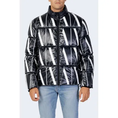 Armani Exchange Black Polyester Men's Jacket