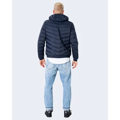Armani Exchange Polyester Men's Jacket In Blue