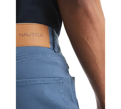 Nautica Men's Vintage Straight Stretch Denim In Blue