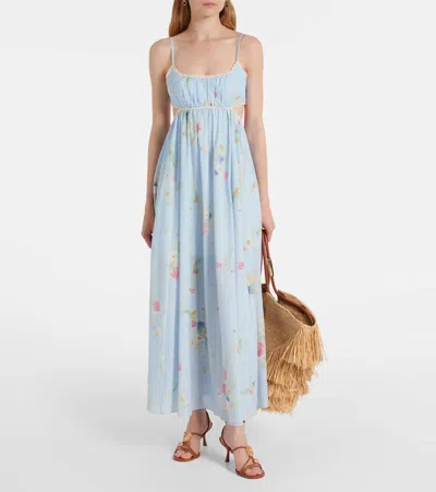 Zimmermann Lucky Printed Cotton Maxi Dress
