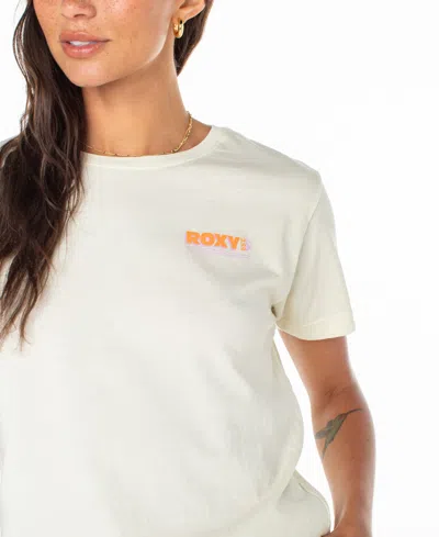 Roxy Aloha State Tee In Neutral