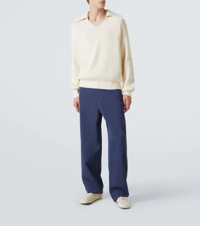 Bottega Veneta Men Sea Salt Suede And Nylon Orbit Flash Sneakers In Multi