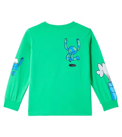 Stella Mccartney Printed Cotton Sweatshirt