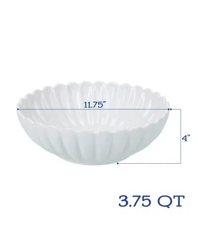 Bia Cordon Bleu Petal Round Serving Bowls, Set Of 2