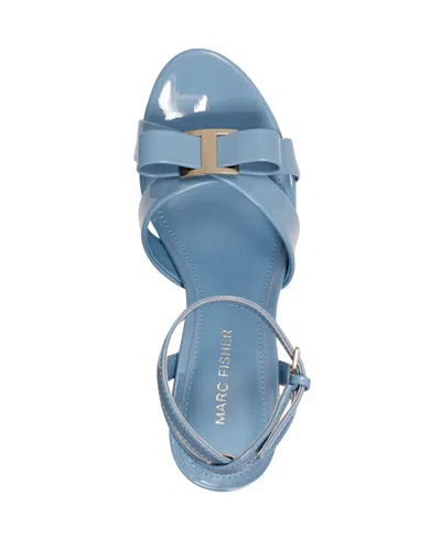 Marc Fisher Women's Daisee Block Heel Platform Sandals