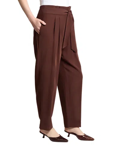 Jones New York Paperbag Waist Tapered Pants