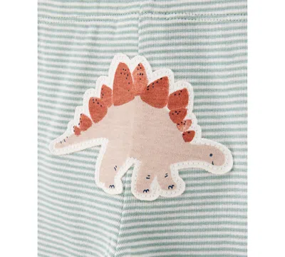 Carter's Baby Boys 3-pc. Cotton Dinosaur Little Character Set