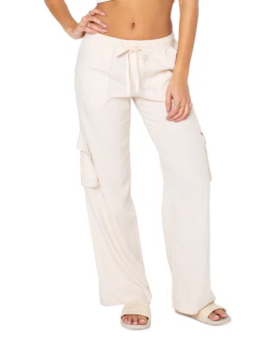 Roxy Lagoon Cargo Pant In Pink