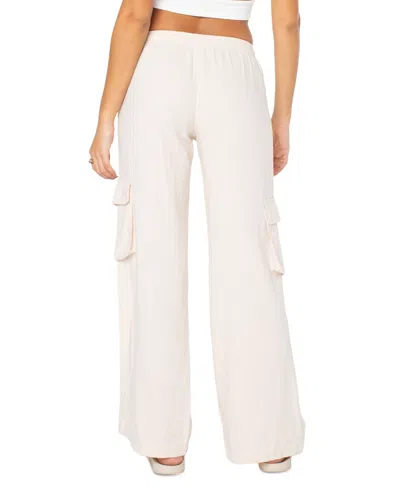 Roxy Lagoon Cargo Pant In Pink