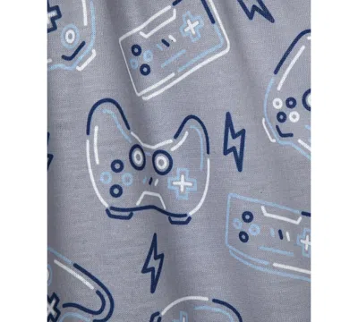 Max & Olivia Big Boys Level Up Gaming Top & Shorts Pajama Set