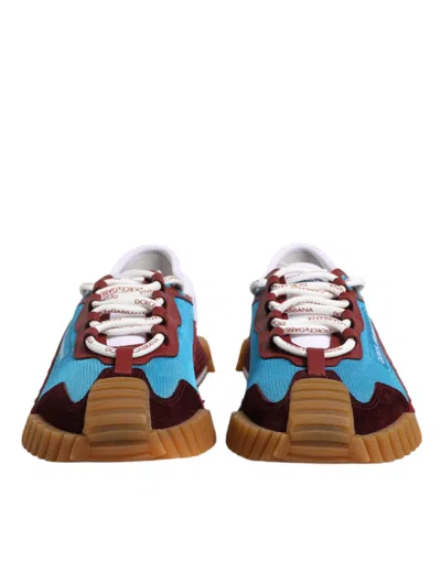 Dolce & Gabbana Multicolor Nylon Ns1 Low Top Sneakers Men's Shoes