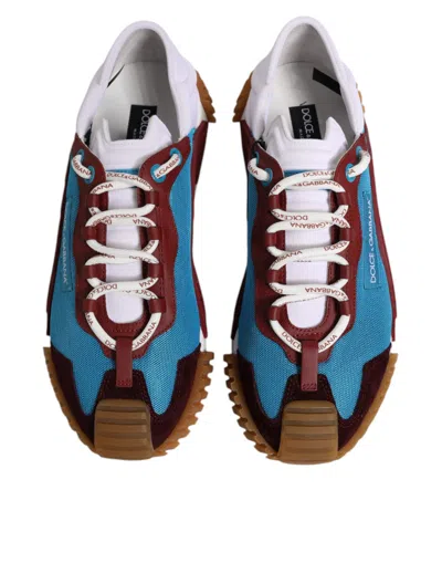 Dolce & Gabbana Multicolor Nylon Ns1 Low Top Sneakers Men's Shoes