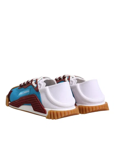Dolce & Gabbana Multicolor Nylon Ns1 Low Top Sneakers Men's Shoes